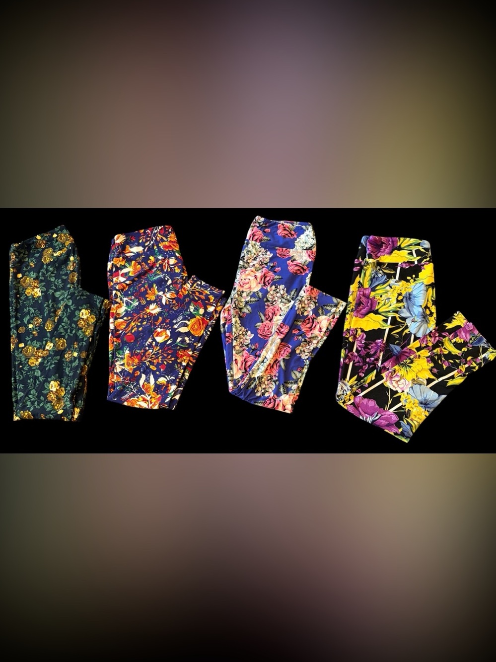 LuLaRoe Floral Print Legging Bundle